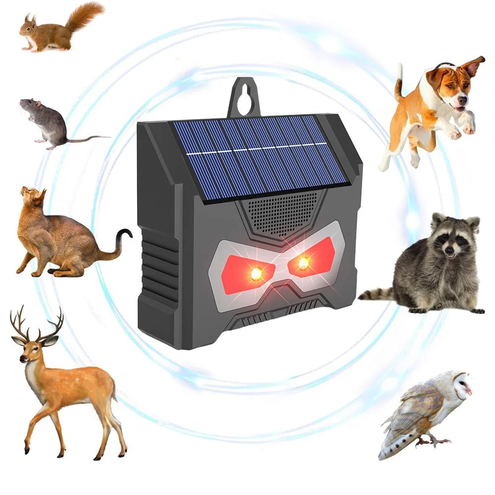 🔥Smart Solar Guardian⚡ 12-in-1 Animal Repeller✨ Motion-Activated Defense🌿 Waterproof & Night Vision🌙 TikTok's #1 Pest Solution 🔥Smart Solar Guardian⚡ 12-in-1 Animal Repeller✨ Motion-Activated Defense🌿 Waterproof & Night Vision🌙 TikTok's #1 Pest Solution